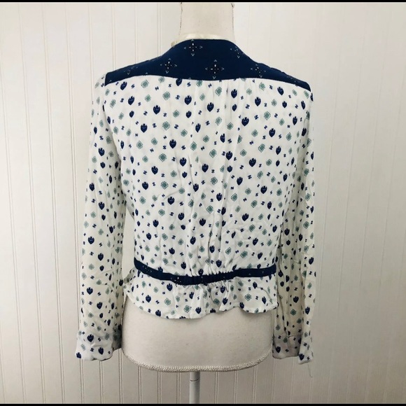 COPY - ❤️Free People Top Where We Roam Wrap Blouse - Picture 6 of 7